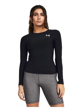 Under Armour Women's Black Long Sleeve Performance Top